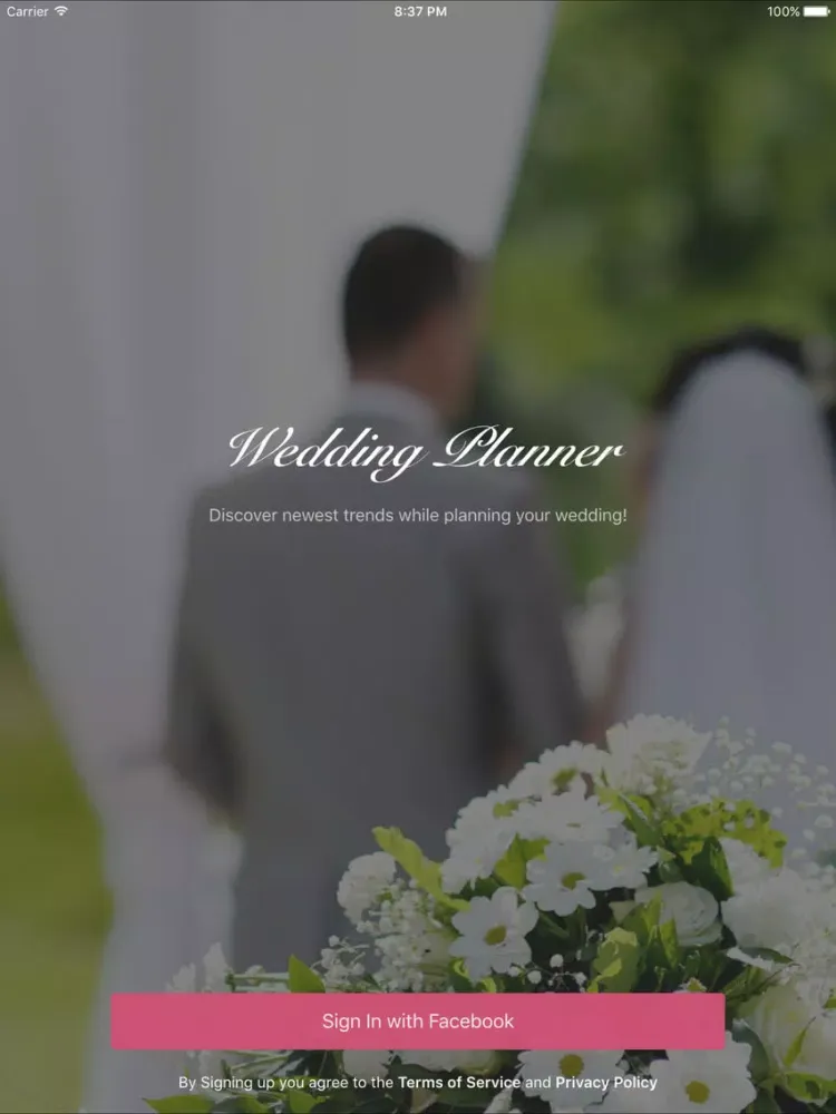Wedding Planner - Best way to find Wedding Cakes, Venues and plan my wedding iPad 应用截图
