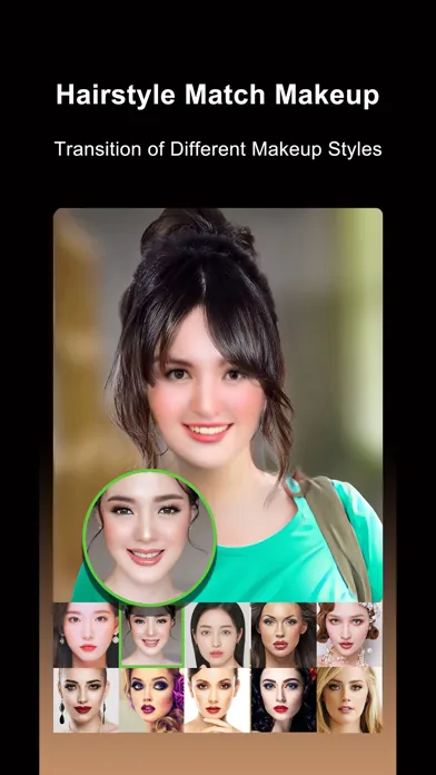 Hair Vision : Hairstyle Try On应用截图