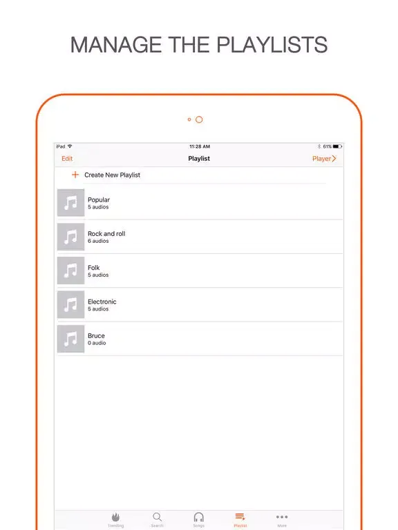 Capturas de pantalla de Music Apps - Unlimited Music iPad 