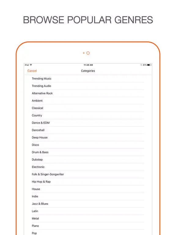 Capturas de pantalla de Music Apps - Unlimited Music iPad 