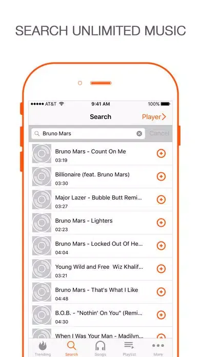 Capturas de pantalla de Music Apps - Unlimited Music