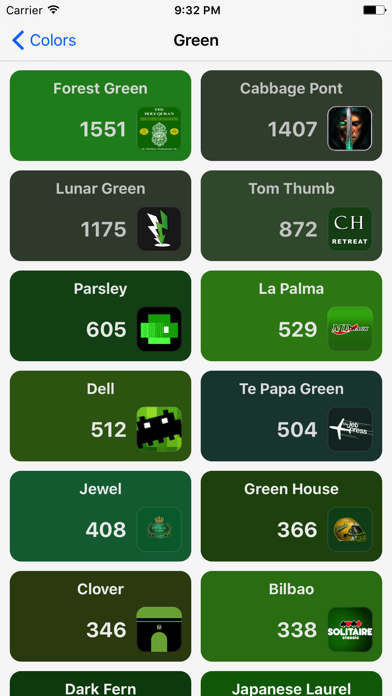 Zrzuty ekranu Colors - Apps Icons Downloads