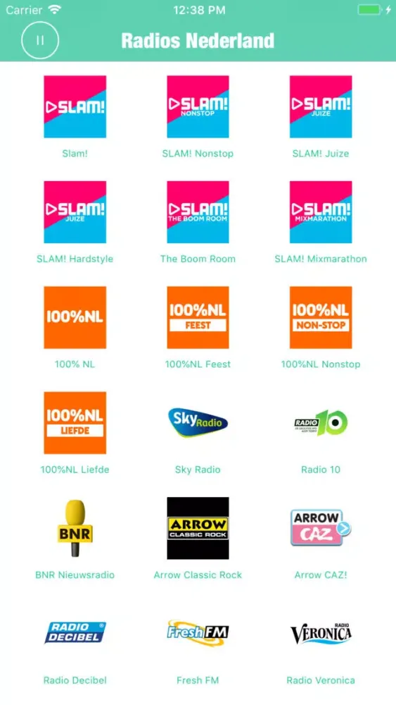 Capturas de pantalla de Radios Nederland (Dutch Radio)
