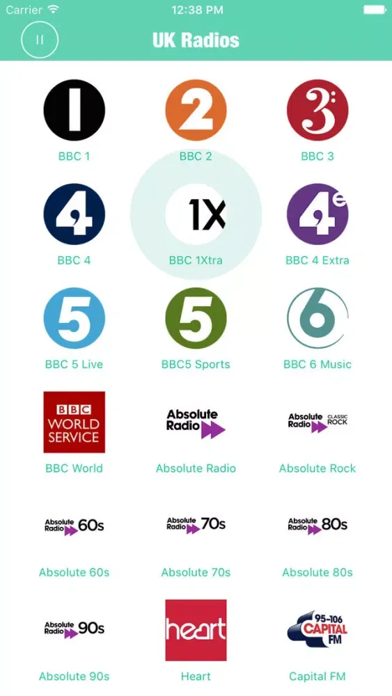 Screenshot di UK Radios (Radio British FM)