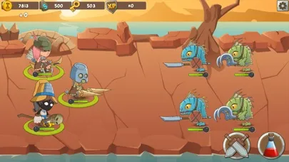 Capturas de tela do My Tiny Heroes