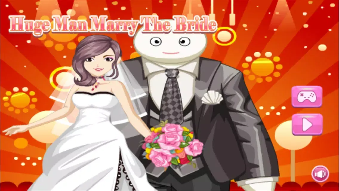 Capturas de tela do Huge Man Marry The Bride - dress up girl game