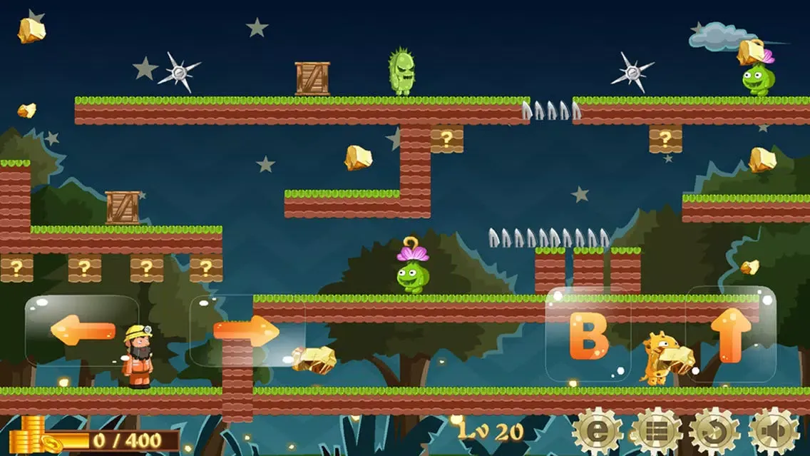 Capturas de pantalla de Gold Miner In Land - Gold Miner free game - free gold miner adventure game