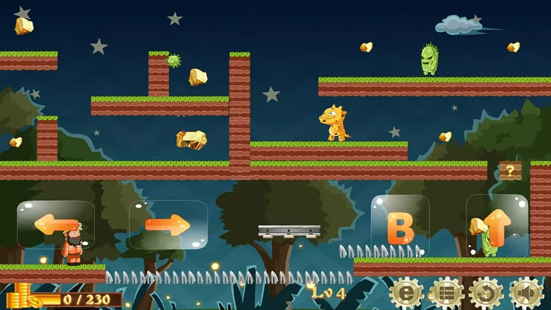 Capturas de pantalla de Gold Miner In Land - Gold Miner free game - free gold miner adventure game