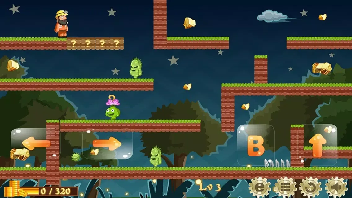 Capturas de pantalla de Gold Miner In Land - Gold Miner free game - free gold miner adventure game