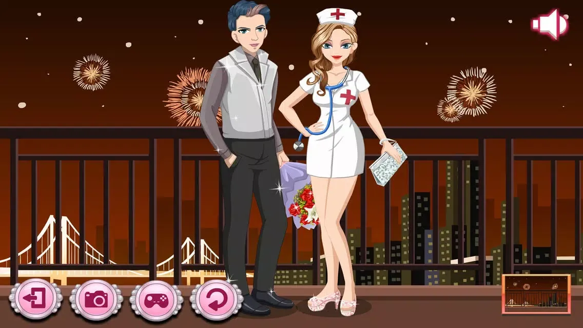 Nurse's Love Date - nurse free game Screenshots
