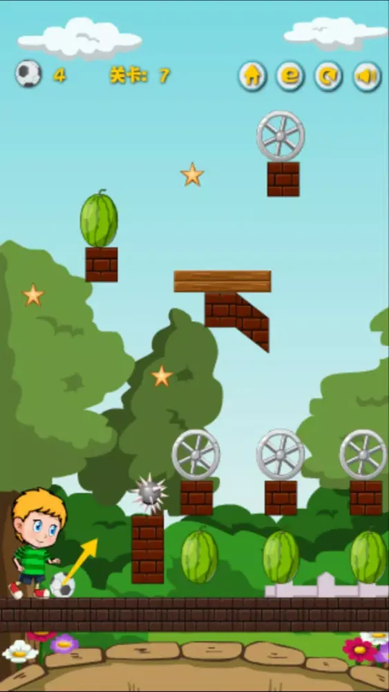 Capturas de pantalla de Football Vs Fruits
