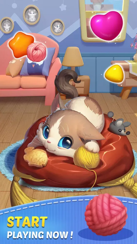 Cat Match - Match 3 Game Screenshots