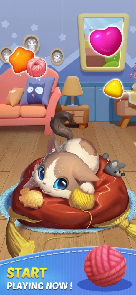 Cat Match - Match 3 Game Screenshots