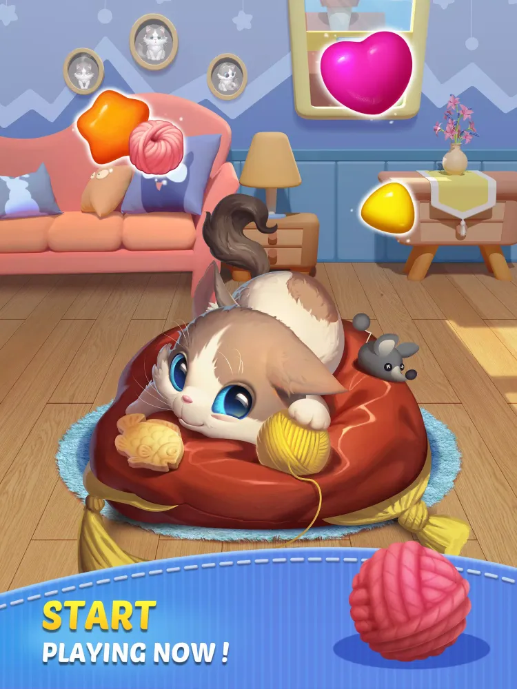 Cat Match - Match 3 Game Screenshots