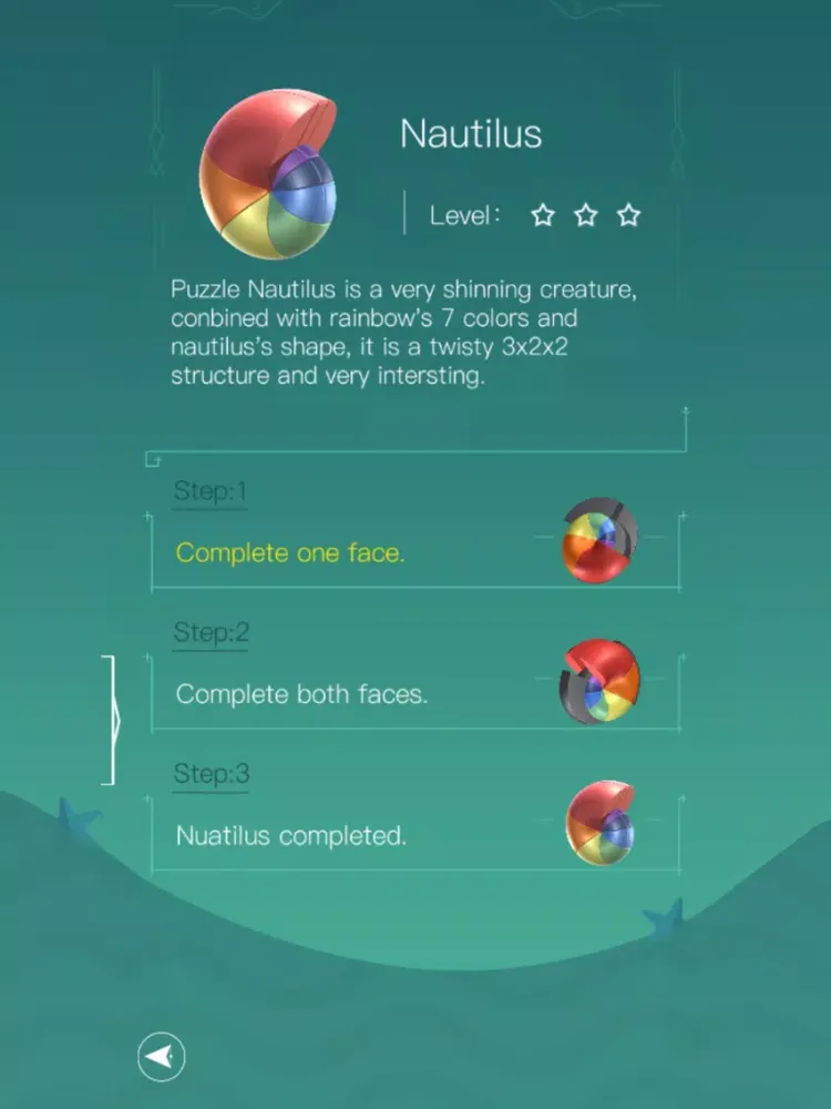 Puzzle Nautilus iPad  Screenshots