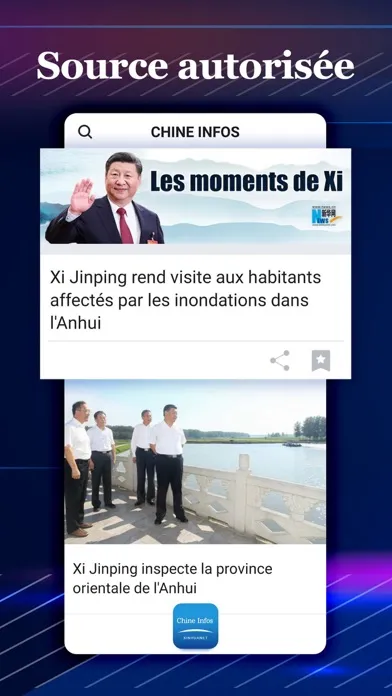 Capturas de pantalla de Chine Infos - Actu en continu
