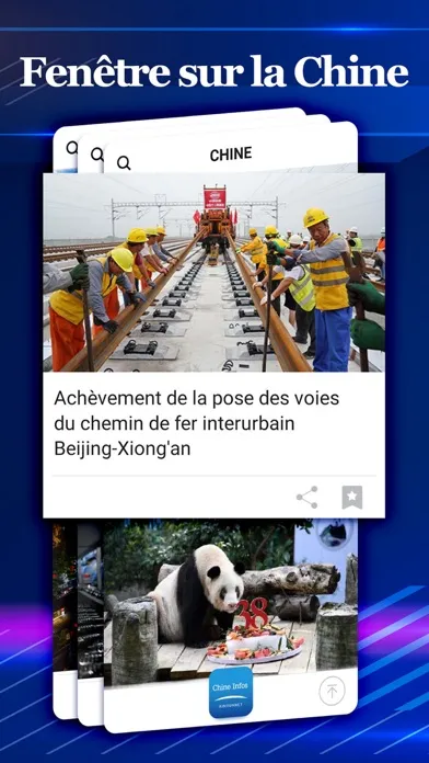 Capturas de pantalla de Chine Infos - Actu en continu