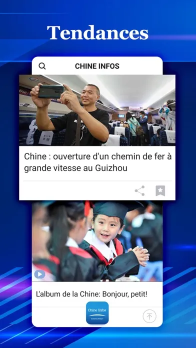 Capturas de pantalla de Chine Infos - Actu en continu