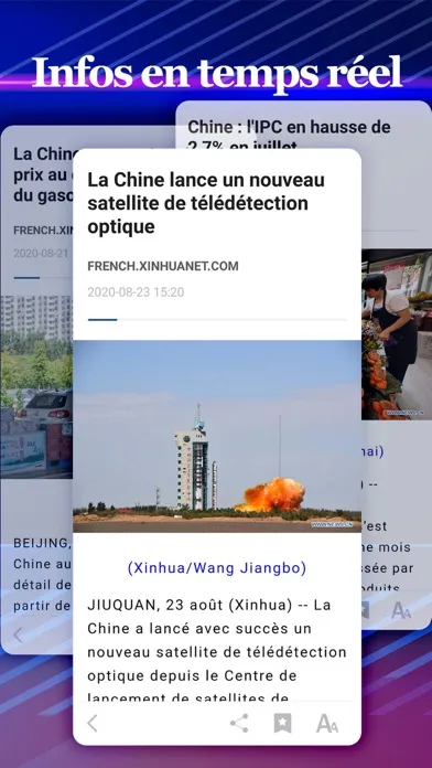 Capturas de pantalla de Chine Infos - Actu en continu