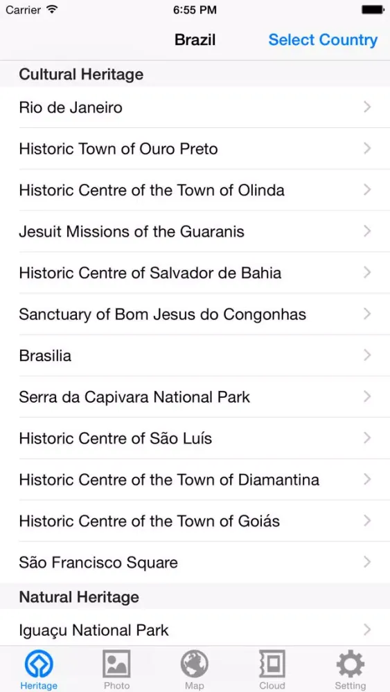 Скриншоты World Heritage in Brazil
