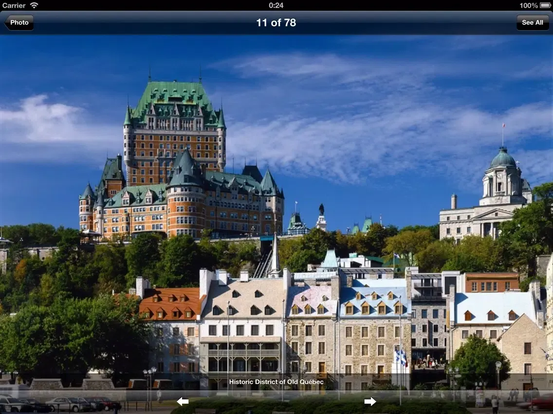 Скриншоты World Heritage in Canada iPad 
