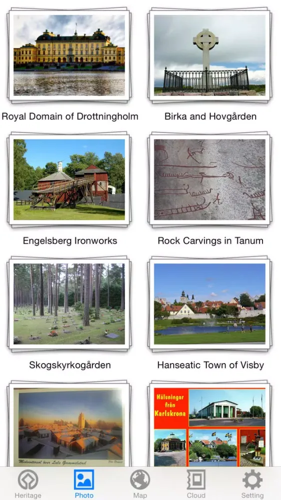 Tangkapan layar World Heritage in Sweden