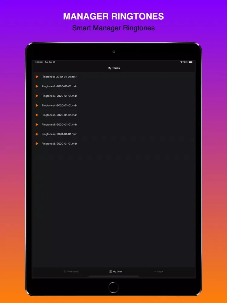 Ringtones for iPhone (2020) iPad  Screenshots