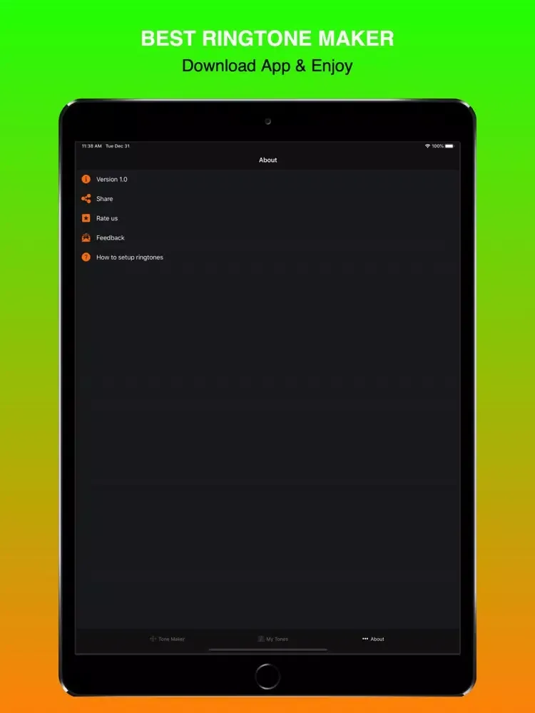 Ringtones for iPhone (2020) iPad  Screenshots
