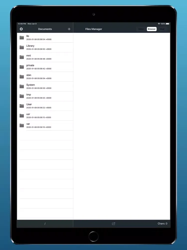Скриншоты i.File Manager: Files Editor iPad 