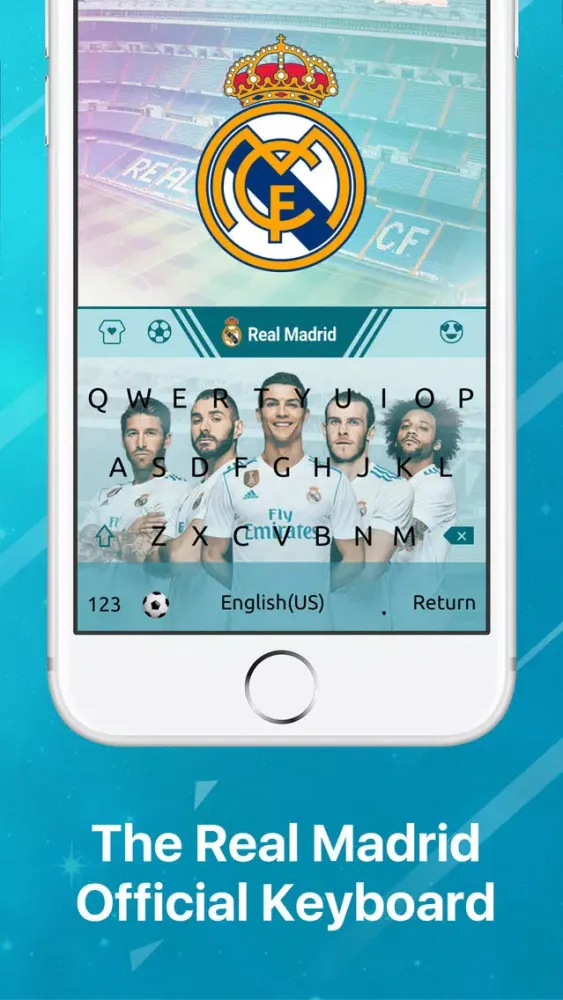 ภาพหน้าจอของ Real Madrid CF Official Keyboard
