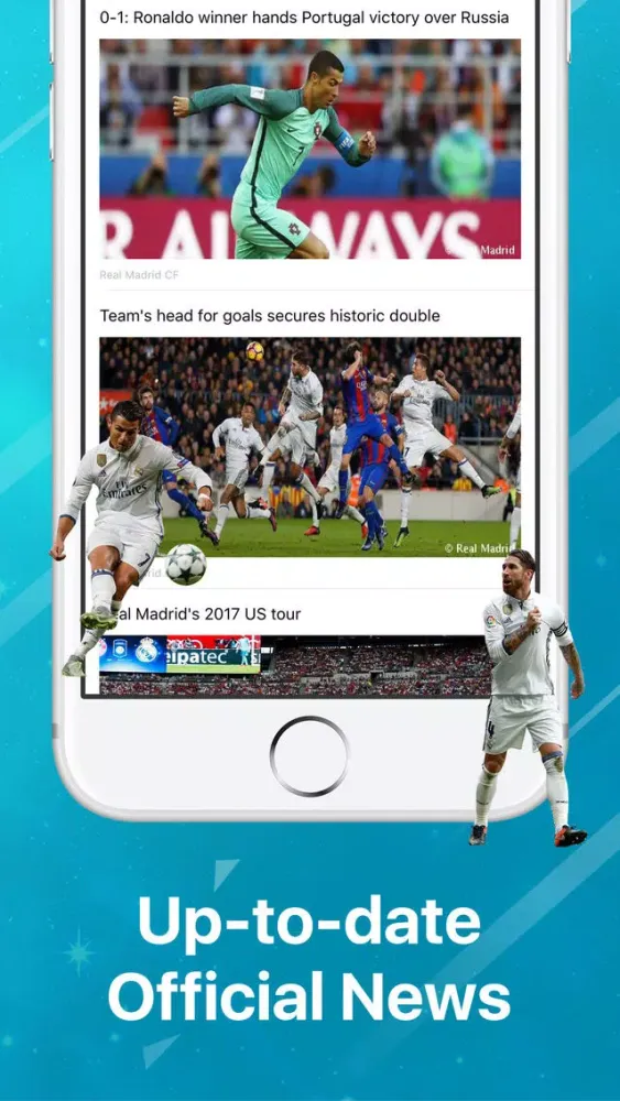 ภาพหน้าจอของ Real Madrid CF Official Keyboard