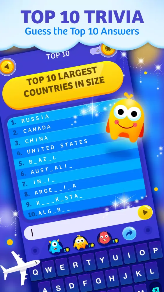 Top 10 Trivia Quiz Ekran Görüntüleri