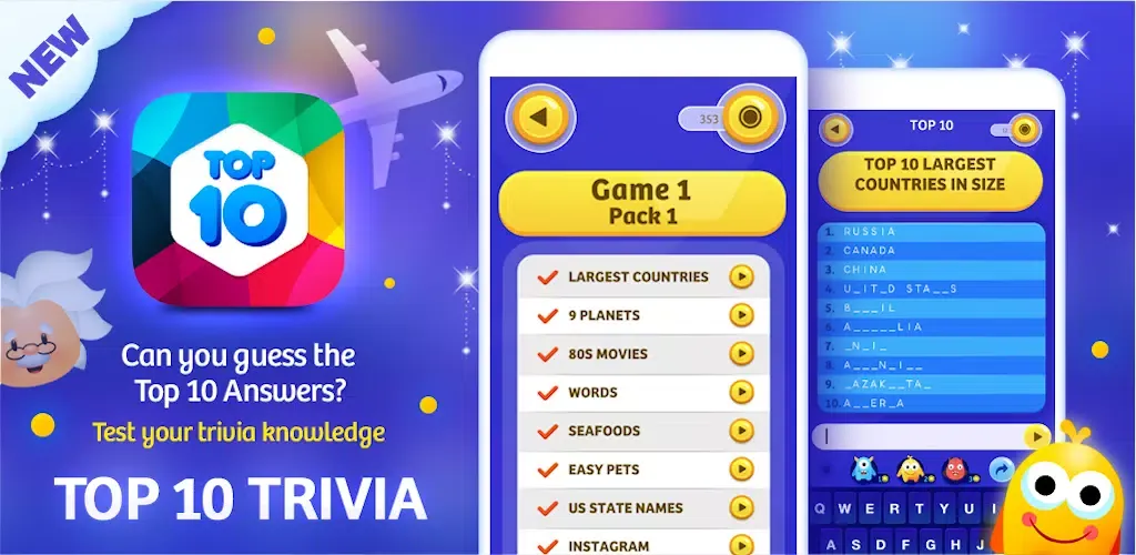 Top 10 Trivia Quiz Ekran Görüntüleri