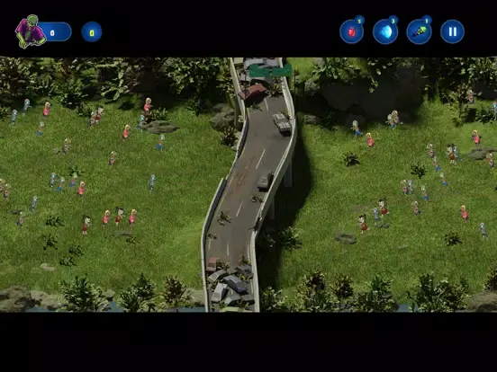 Zombie Frenzy - Zap Zombies iPad 应用截图