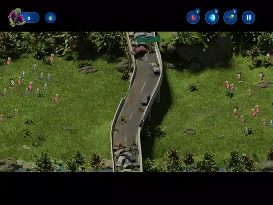 Zombie Frenzy - Zap Zombies iPad 应用截图