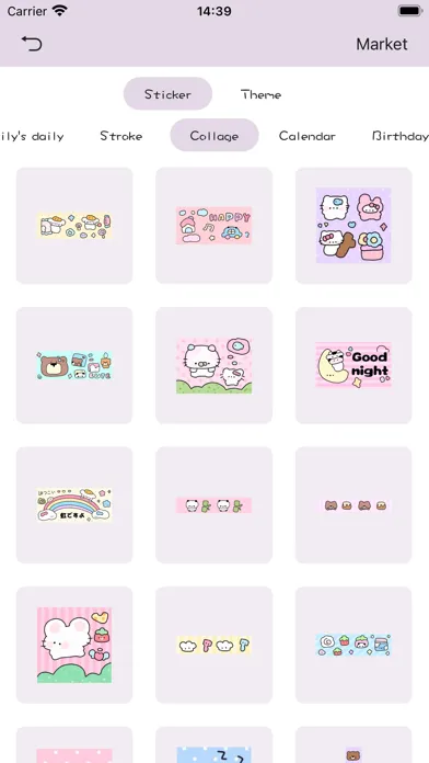 Mini journal - Cute diary স্ক্রিনশট