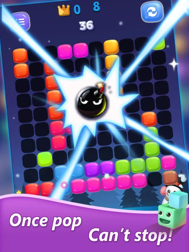 Capturas de pantalla de Candy Block - Fun puzzle game iPad 