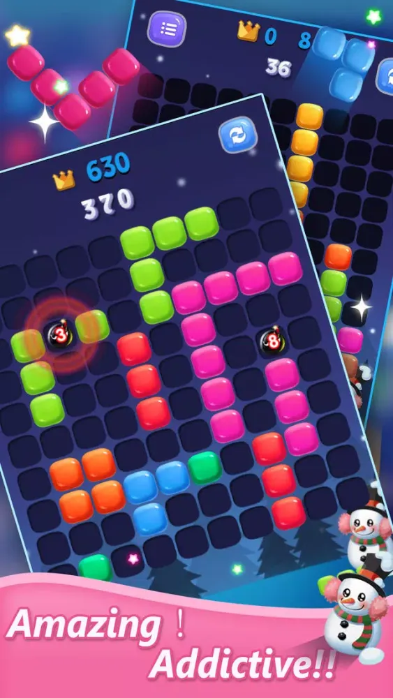 Capturas de pantalla de Candy Block - Fun puzzle game