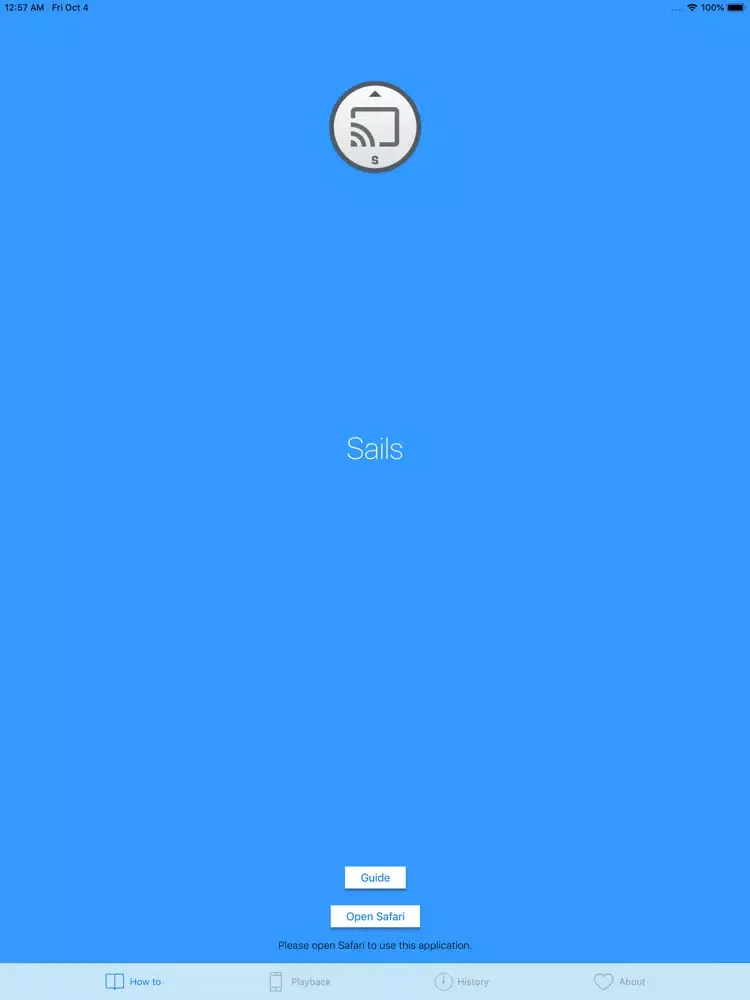 تصاویر Sails - Send to Chromecast iPad 