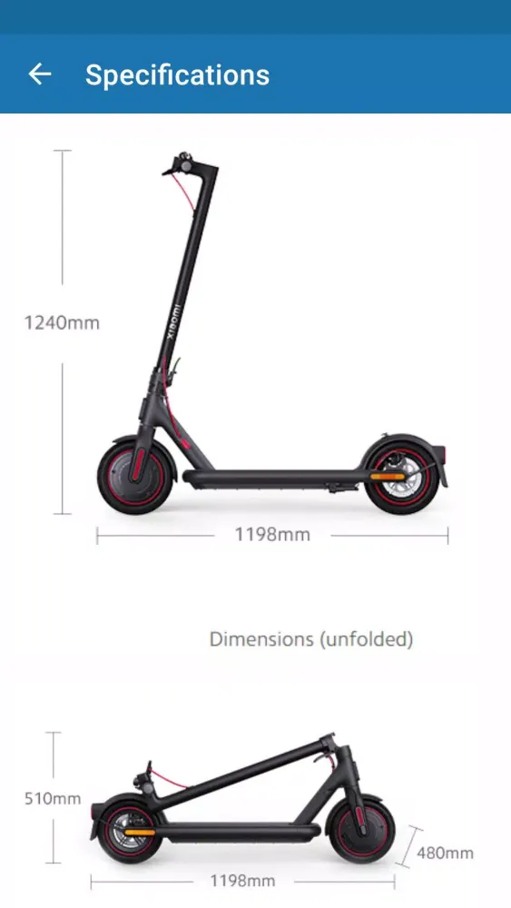 Mi Electric Scooter 4pro Guide Screenshots