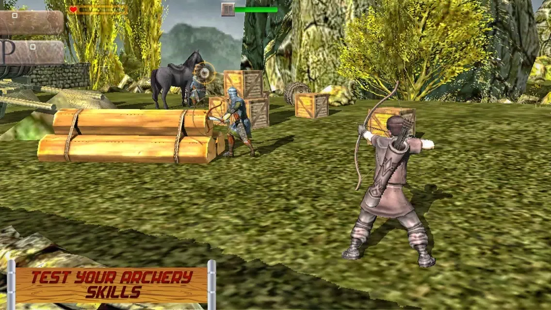 Screenshot di Archery bow boscage: shoot arrow against enemy