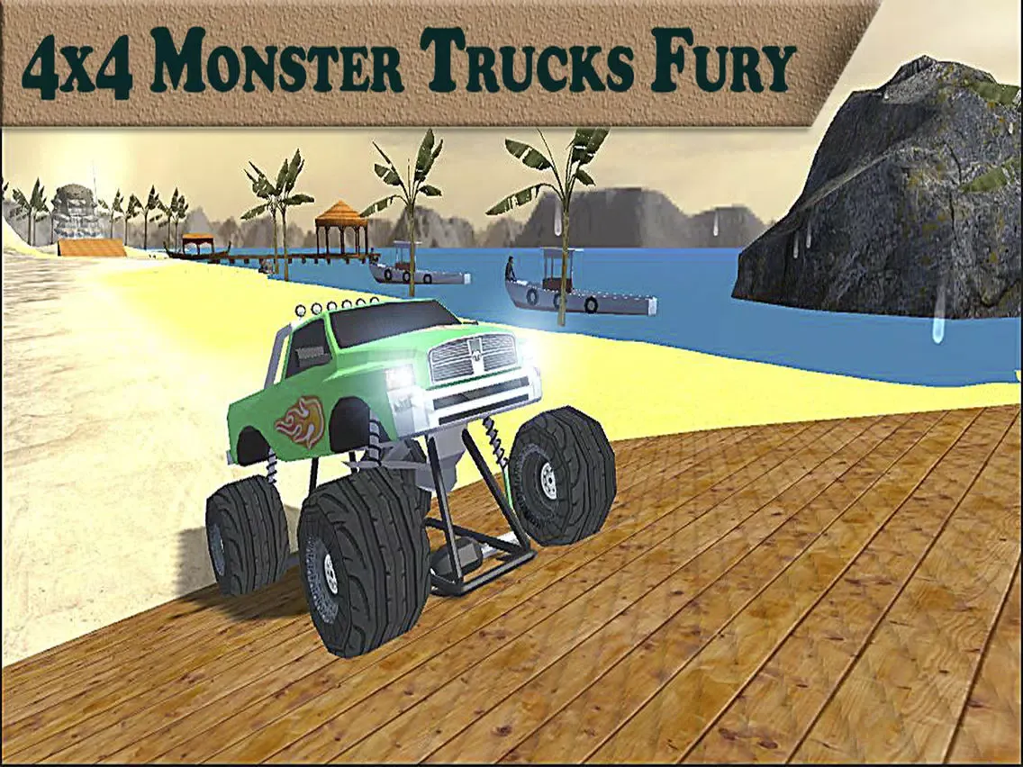 ภาพหน้าจอของ Extreme Offroad Racing: 4x4 Mountain Stunts iPad 