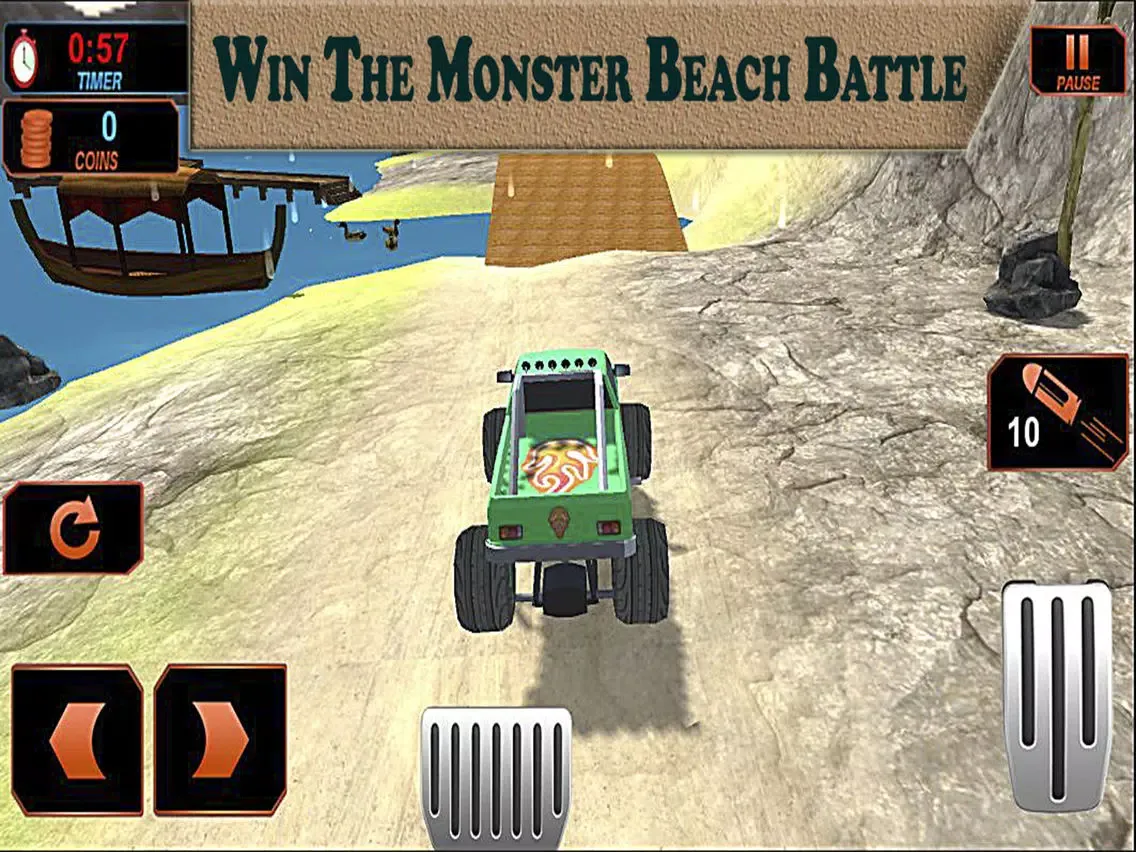 ภาพหน้าจอของ Extreme Offroad Racing: 4x4 Mountain Stunts iPad 