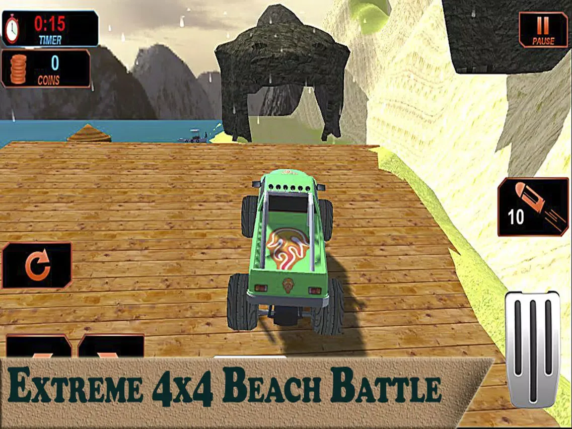 ภาพหน้าจอของ Extreme Offroad Racing: 4x4 Mountain Stunts iPad 