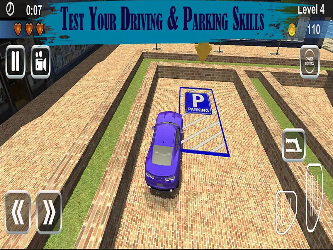 Tangkapan skrin Elite Valet Car Parking: The Extreme Driving Test iPad 