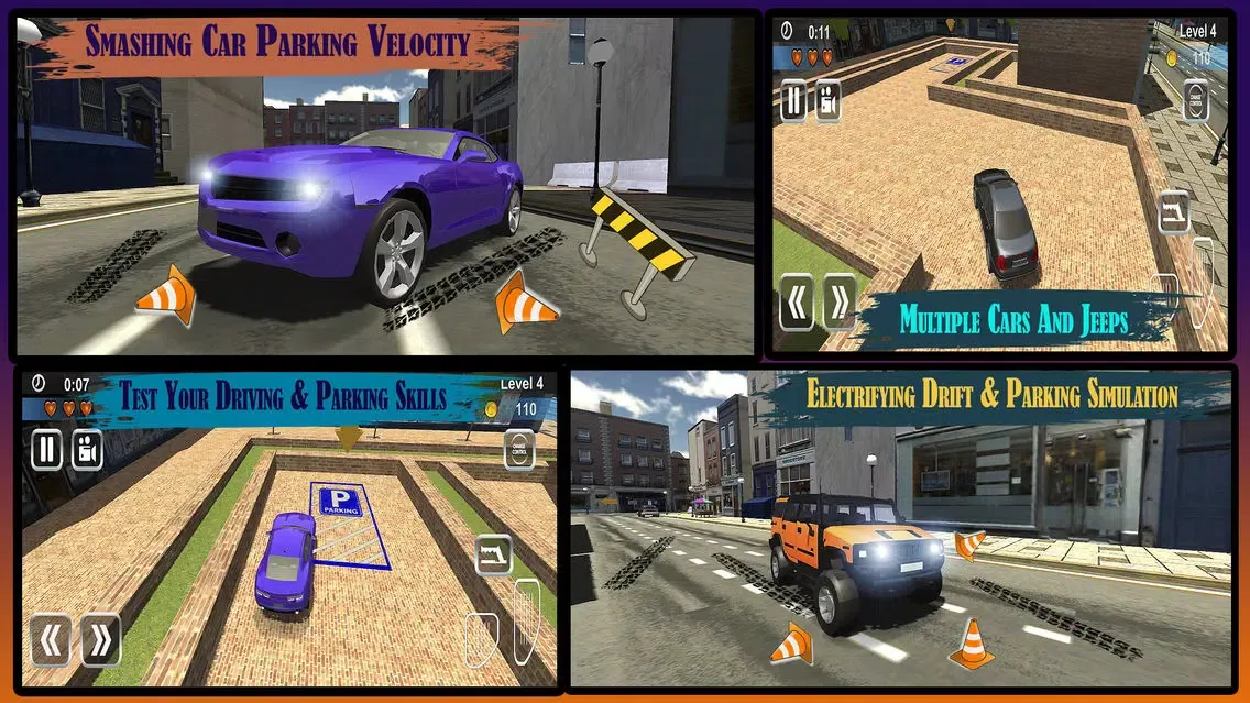 Tangkapan skrin Elite Valet Car Parking: The Extreme Driving Test