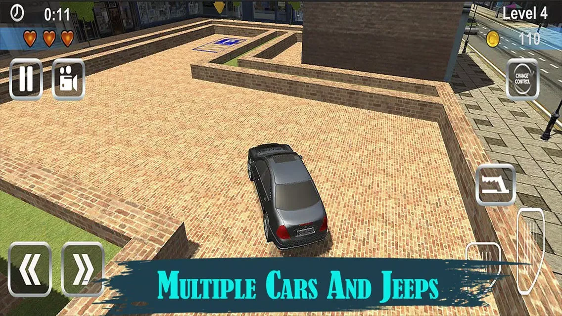 Tangkapan skrin Elite Valet Car Parking: The Extreme Driving Test