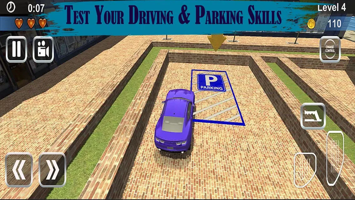Tangkapan skrin Elite Valet Car Parking: The Extreme Driving Test