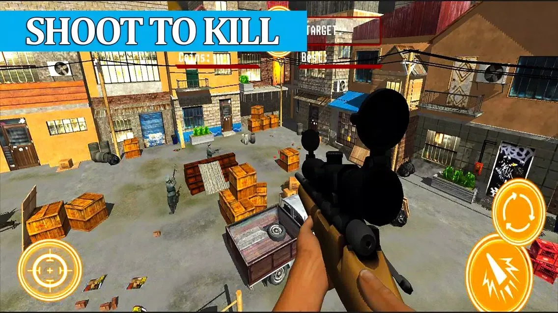 Captures d'écran de Sniper Covert Operation: Assassin on the Kill