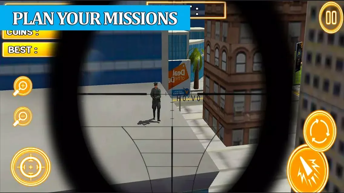 Captures d'écran de Sniper Covert Operation: Assassin on the Kill